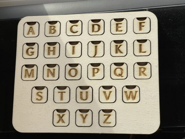 Gruppe 10: ABC-Stecktafel